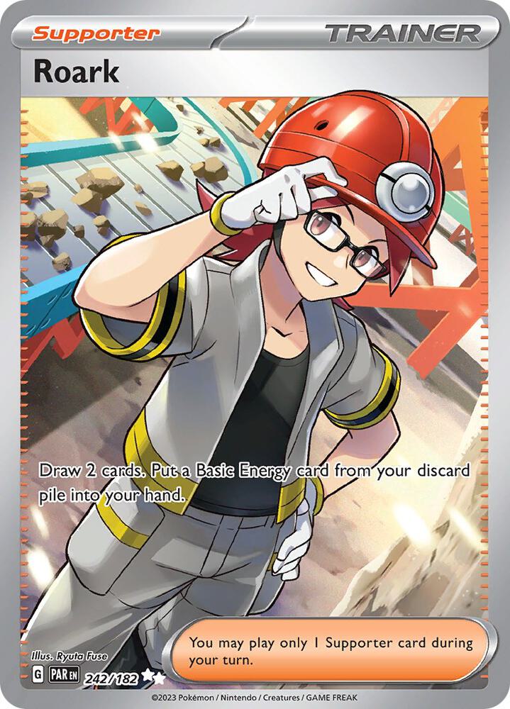 Roark - 242/182-SV04: Paradox Rift-Ultra Rare-Holofoil