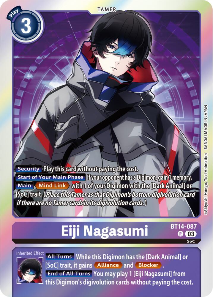 Eiji Nagasumi-Blast Ace-Rare-Foil