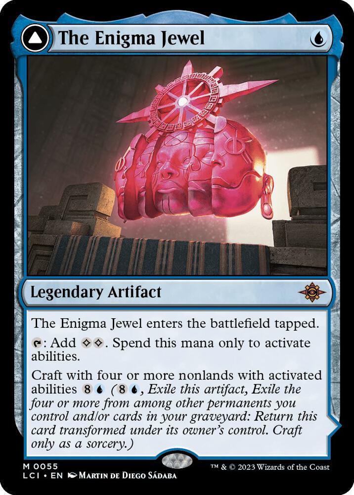 The Enigma Jewel-The Lost Caverns of Ixalan-M-Normal