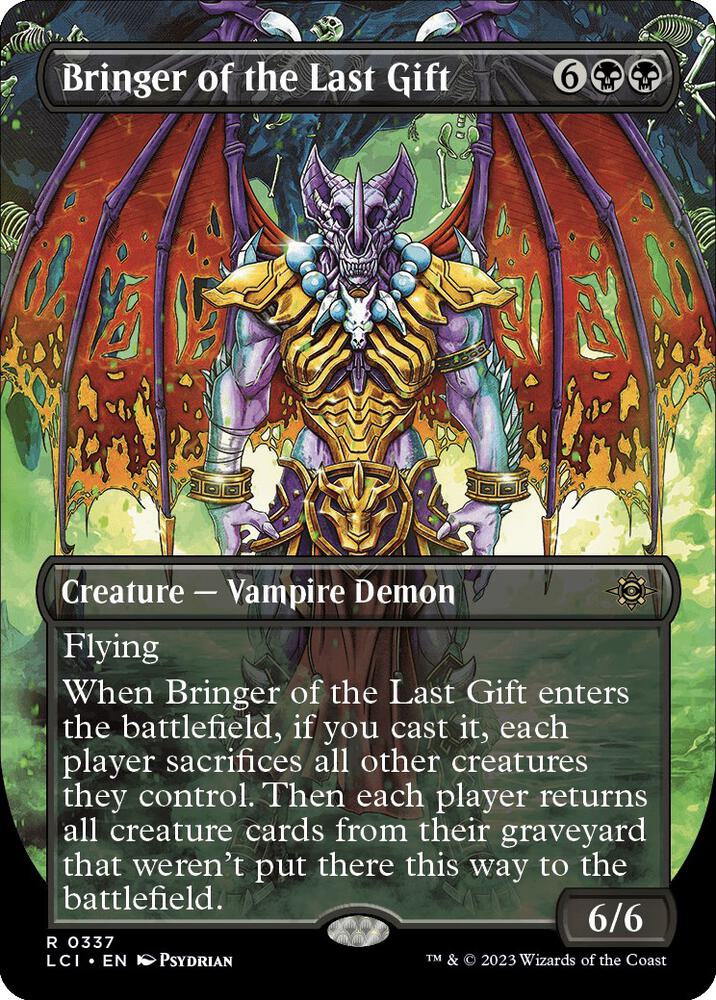Bringer of the Last Gift (Borderless)-The Lost Caverns of Ixalan-R-Normal