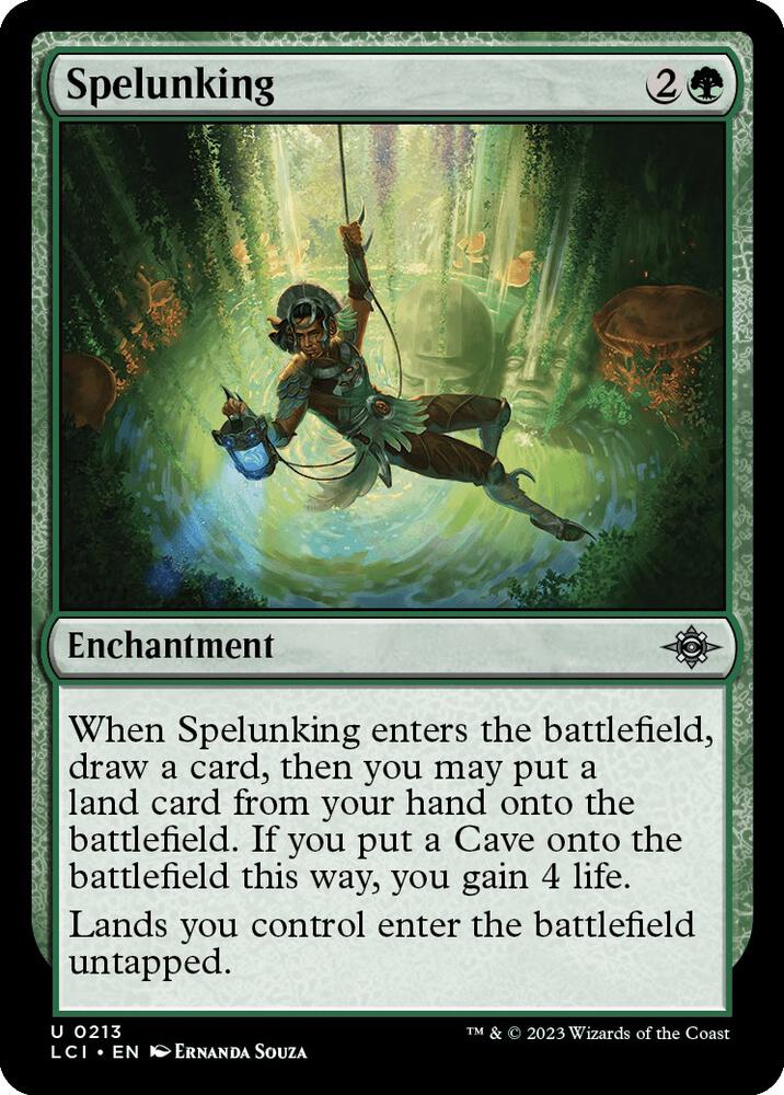 Spelunking-The Lost Caverns of Ixalan-U-Foil