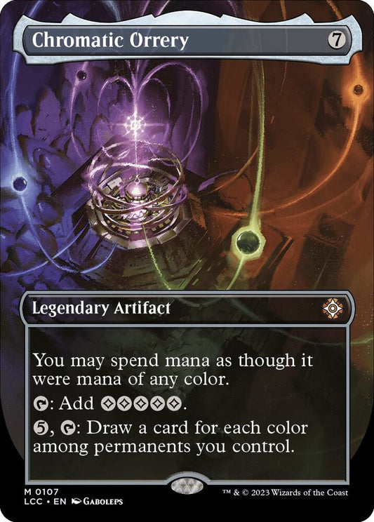 Chromatic Orrery (Borderless)-Commander: The Lost Caverns of Ixalan-M-Normal