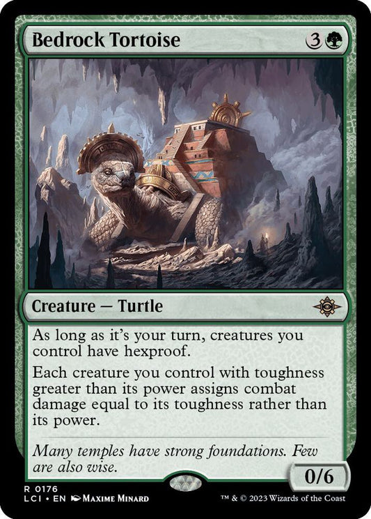 Bedrock Tortoise-The Lost Caverns of Ixalan-R-Normal
