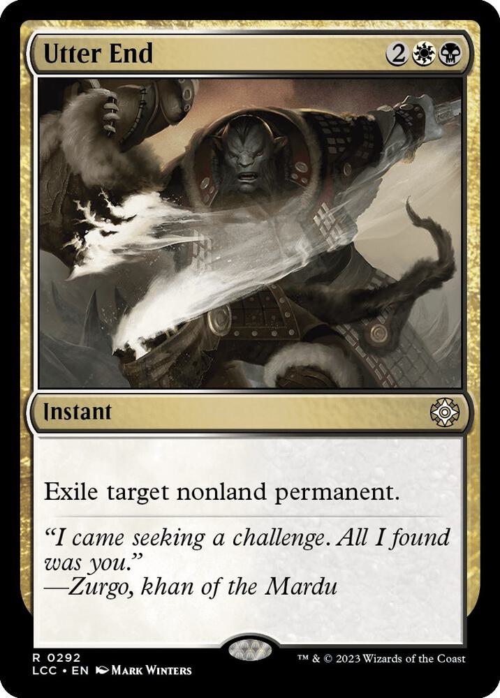 Utter End-Commander: The Lost Caverns of Ixalan-R-Normal