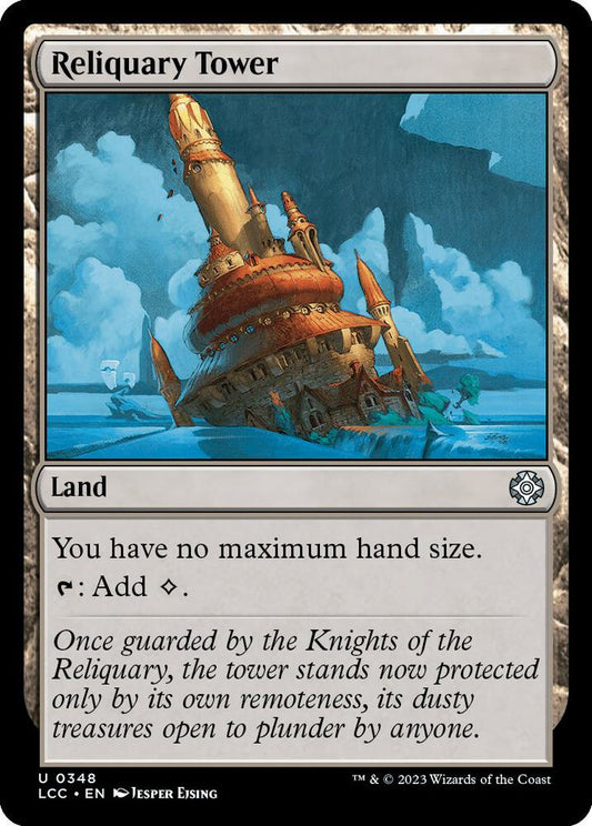 Reliquary Tower-Commander: The Lost Caverns of Ixalan-U-Normal