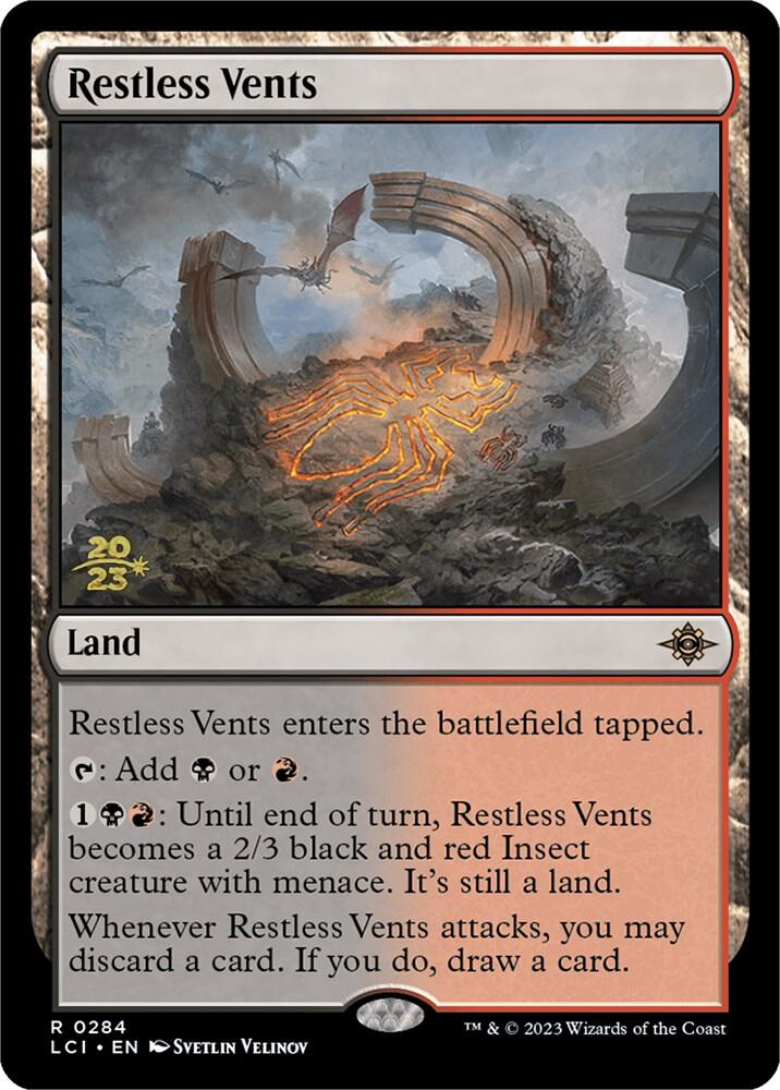 Restless Vents-Prerelease Cards-R-Foil