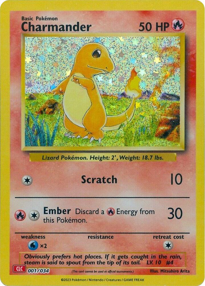 Charmander-Trading Card Game Classic-Classic Collection-Holofoil