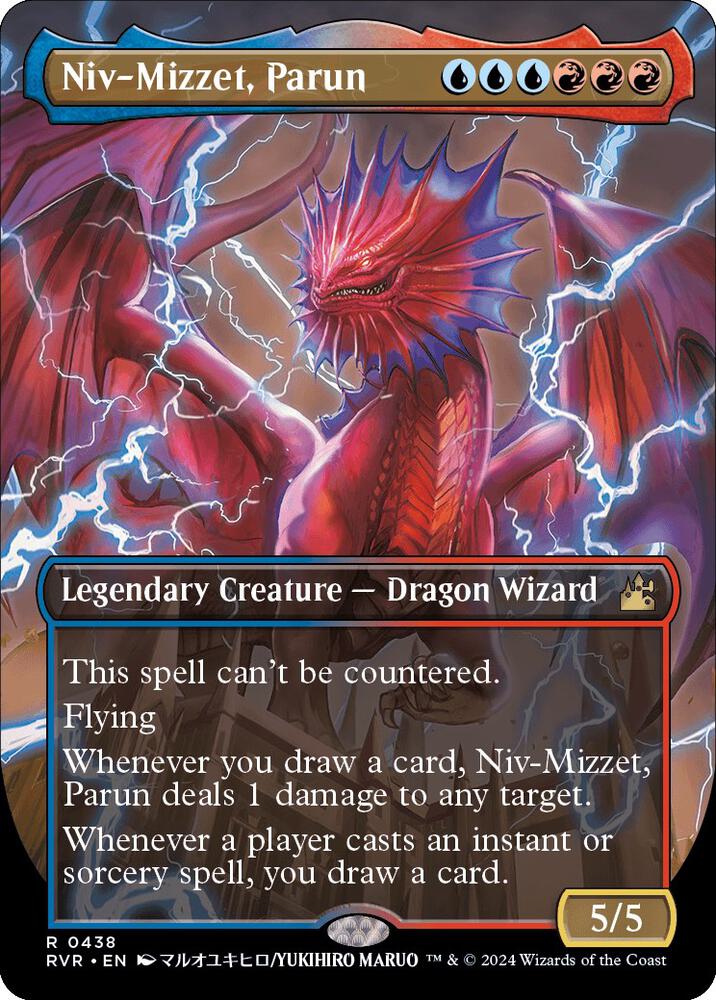 Niv-Mizzet, Parun (Anime Borderless)-Ravnica Remastered-R-Normal