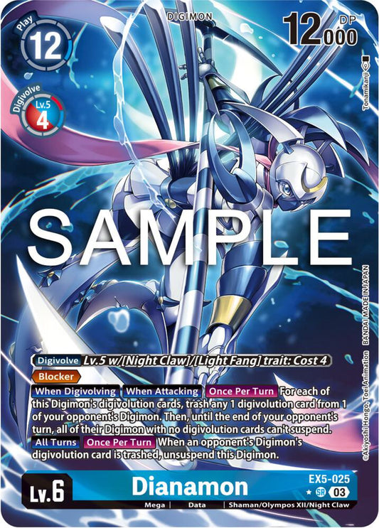 Dianamon (Alternate Art)-Animal Colosseum-Super Rare-Foil