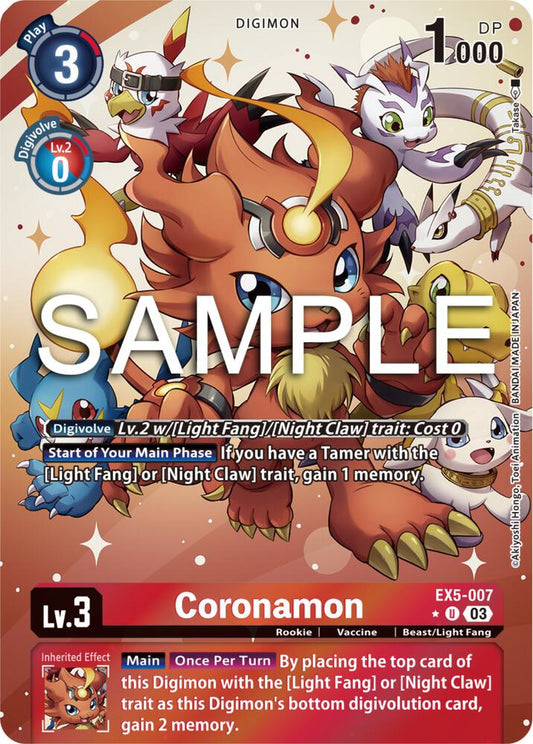 Coronamon (Alternate Art)-Animal Colosseum-Uncommon-Foil