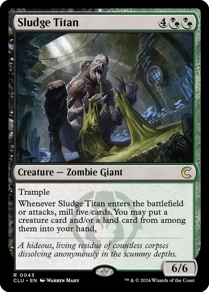 Sludge Titan-Ravnica: Clue Edition-R-Normal