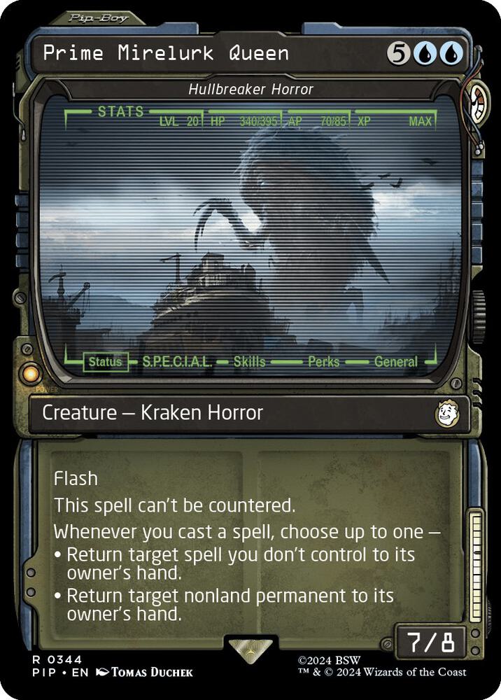 Prime Mirelurk Queen - Hullbreaker Horror (Showcase)-Universes Beyond: Fallout-R-Foil