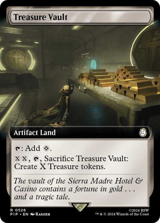 Treasure Vault (Extended Art)-Universes Beyond: Fallout-R-Foil