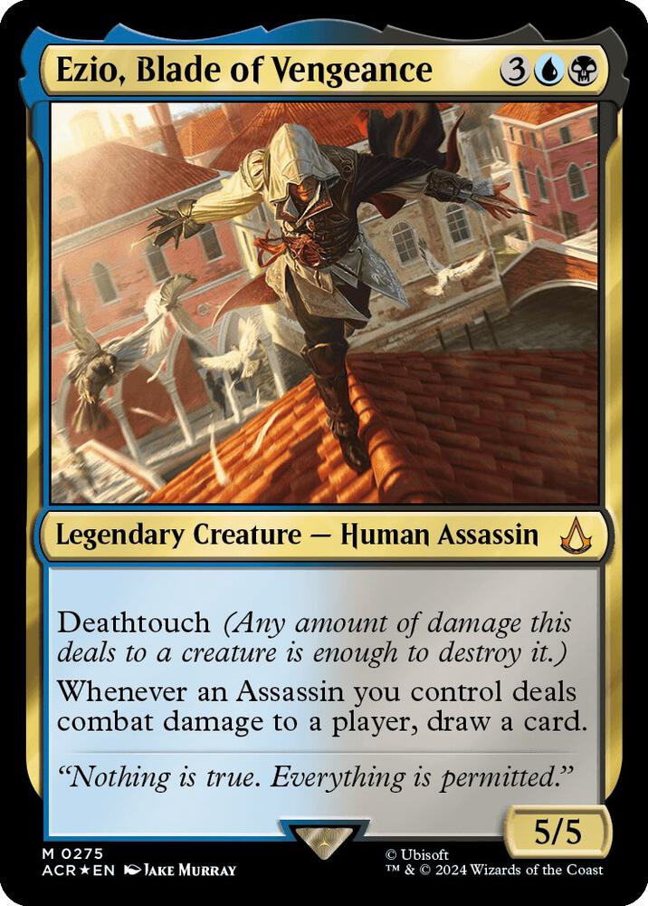 Ezio, Blade of Vengeance-Universes Beyond: Assassin's Creed-M-Foil