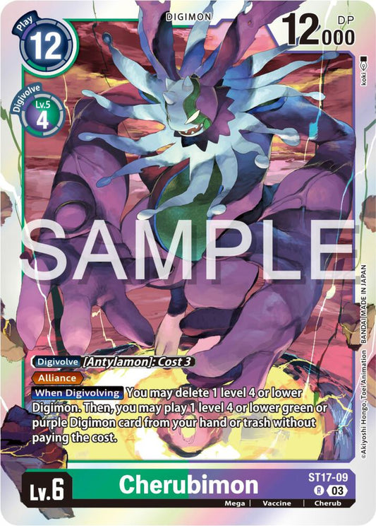Cherubimon-Starter Deck 17: Double Typhoon Advanced Deck Set-Rare-Foil