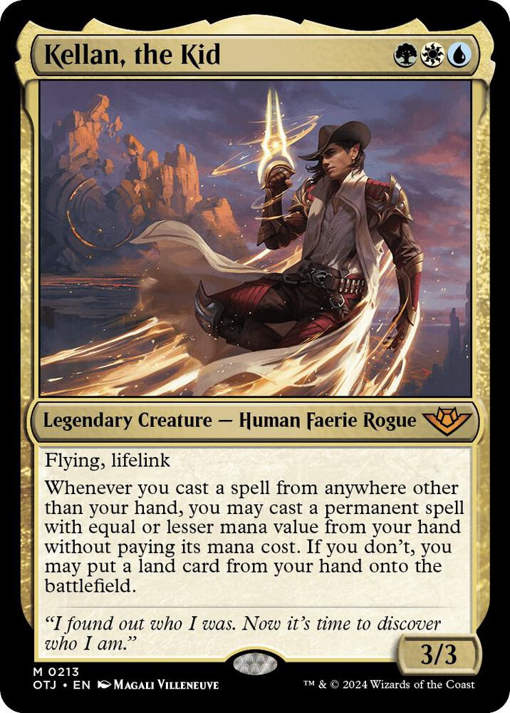 Kellan, the Kid-Outlaws of Thunder Junction-M-Foil
