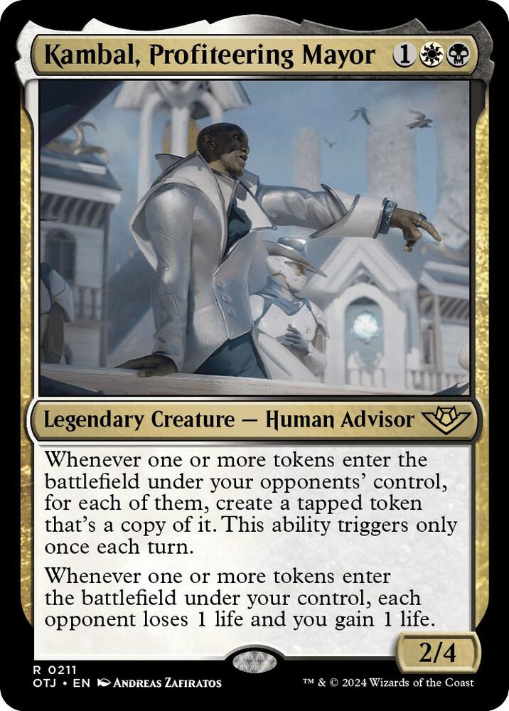 Kambal, Profiteering Mayor-Outlaws of Thunder Junction-R-Normal