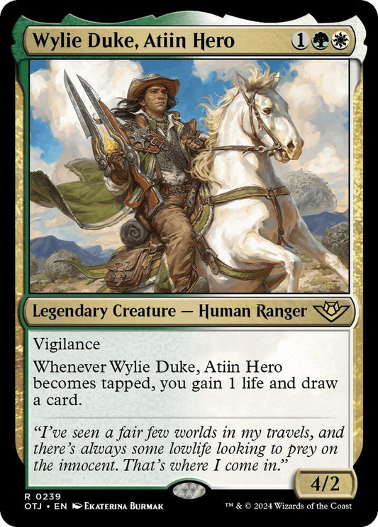 Wylie Duke, Atiin Hero-Outlaws of Thunder Junction-R-Normal