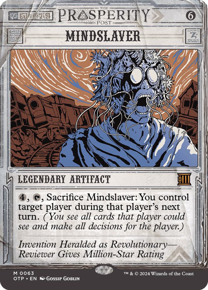 Mindslaver-Outlaws of Thunder Junction: Breaking News-M-Normal