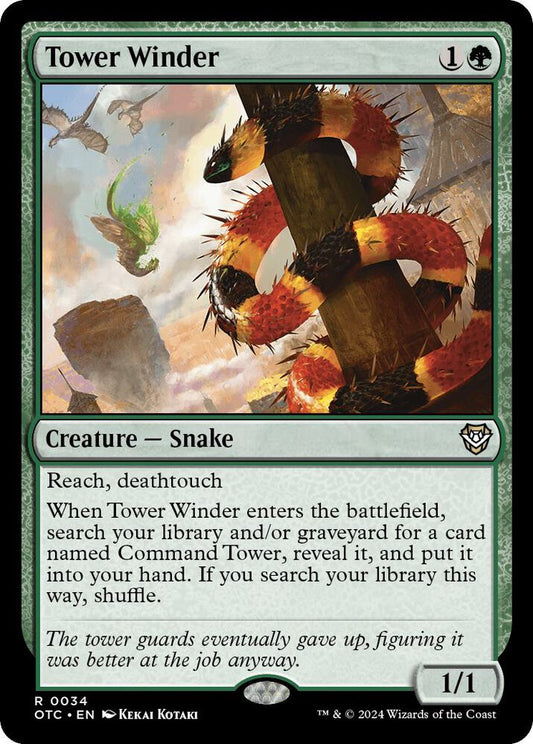 Tower Winder-Commander: Outlaws of Thunder Junction-R-Normal