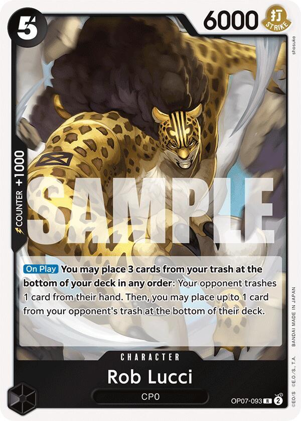 Rob Lucci (093)-500 Years in the Future-R-Foil