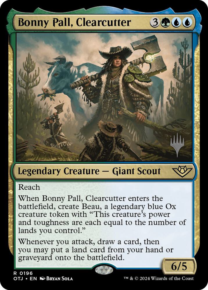 Bonny Pall, Clearcutter-Promo Pack: Outlaws of Thunder Junction-R-Foil