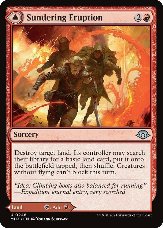 Sundering Eruption-Modern Horizons 3-U-Foil