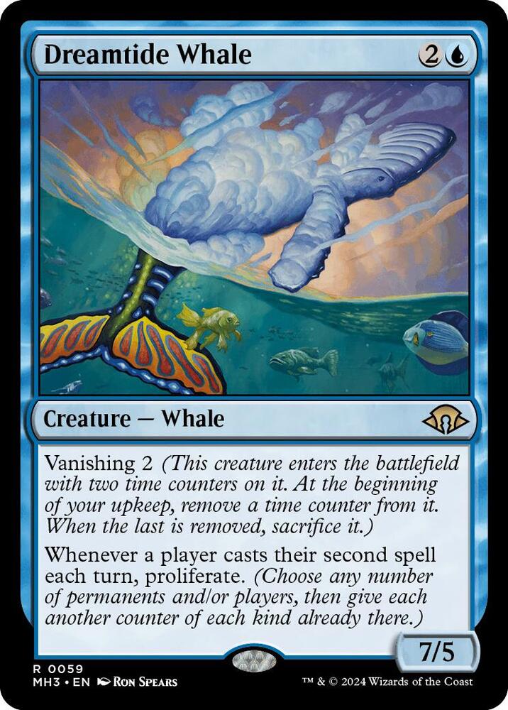 Dreamtide Whale-Modern Horizons 3-R-Normal