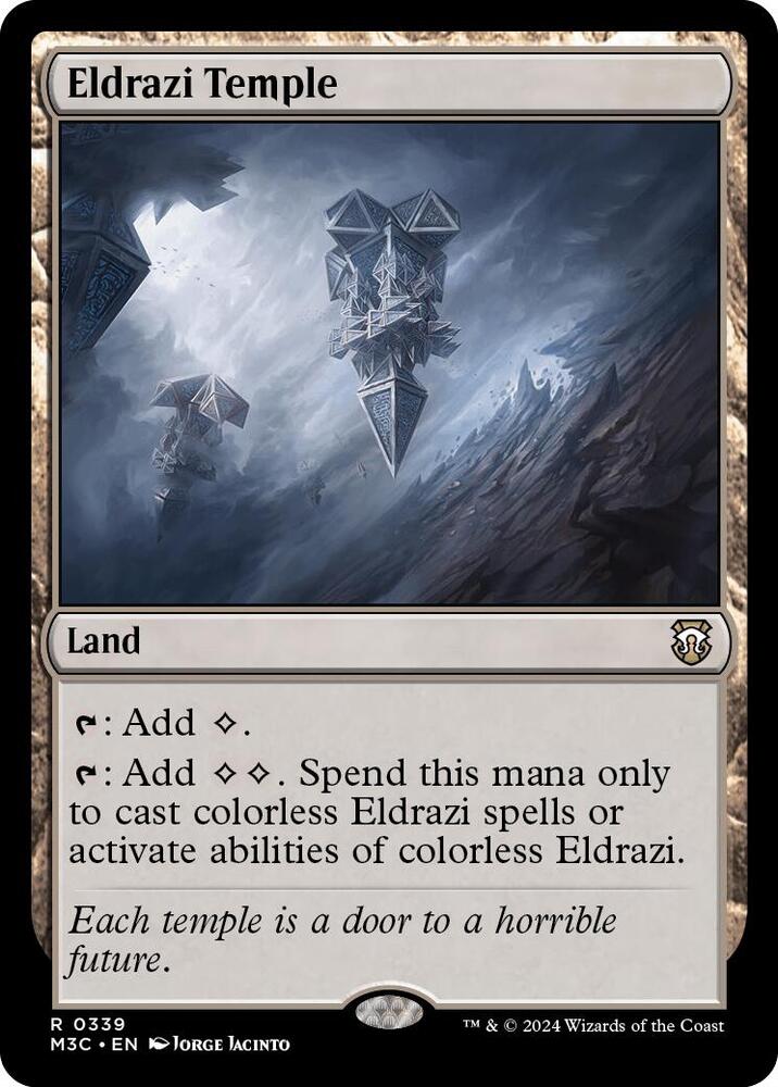Eldrazi Temple-Commander: Modern Horizons 3-R-Normal