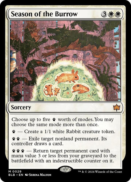 Season of the Burrow-Bloomburrow-M-Normal