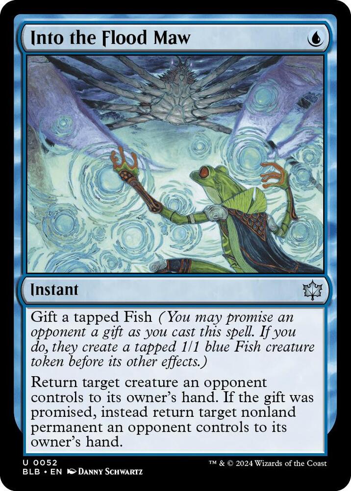 Into the Flood Maw-Bloomburrow-U-Normal