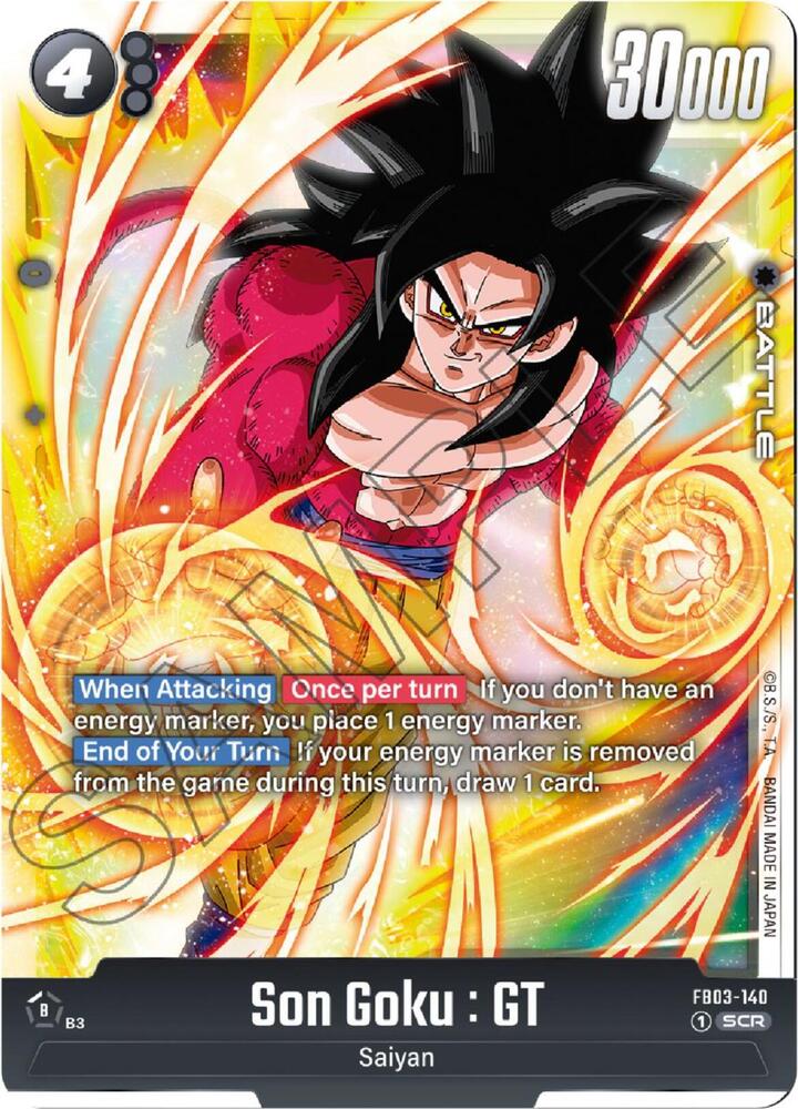 Son Goku : GT - FB03-140 - Raging Roar (FB03)