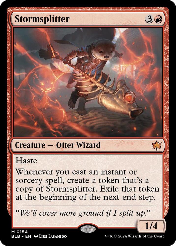 Stormsplitter-Bloomburrow-M-Foil