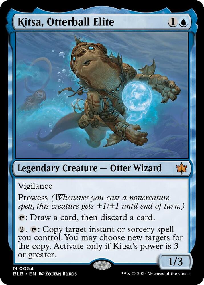 Kitsa, Otterball Elite-Bloomburrow-M-Normal