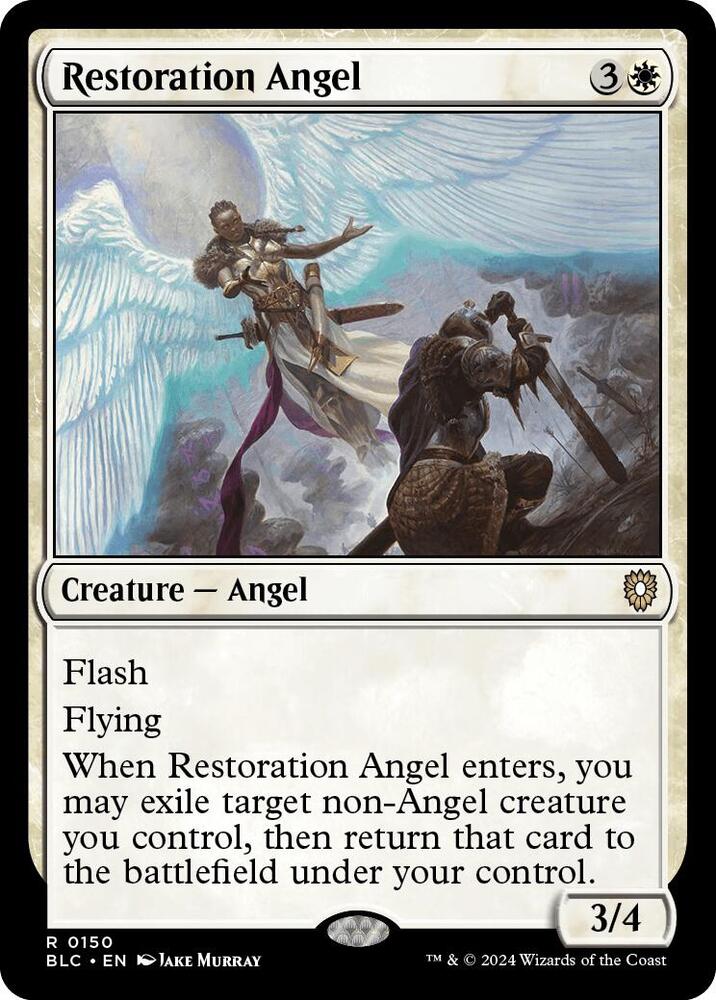 Restoration Angel-Commander: Bloomburrow-R-Normal