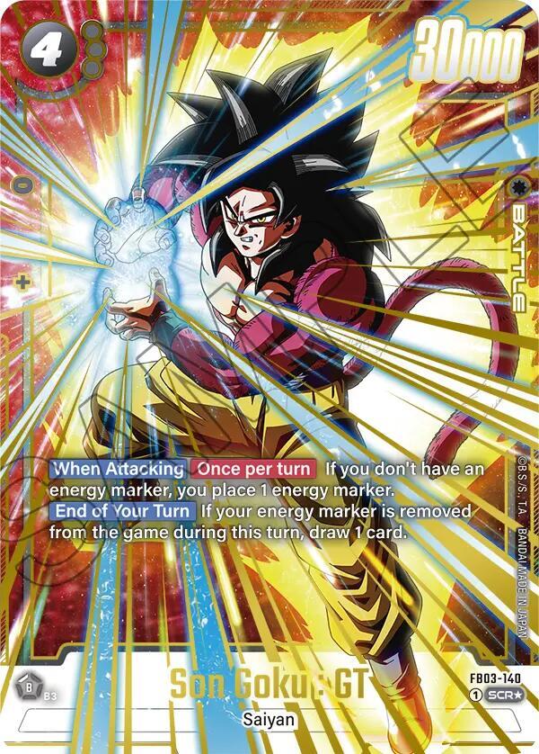 Son Goku : GT - FB03-140 (Alternate Art) - Raging Roar (FB03)