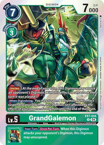 GrandGalemon-Digimon LIBERATOR-Rare-Foil