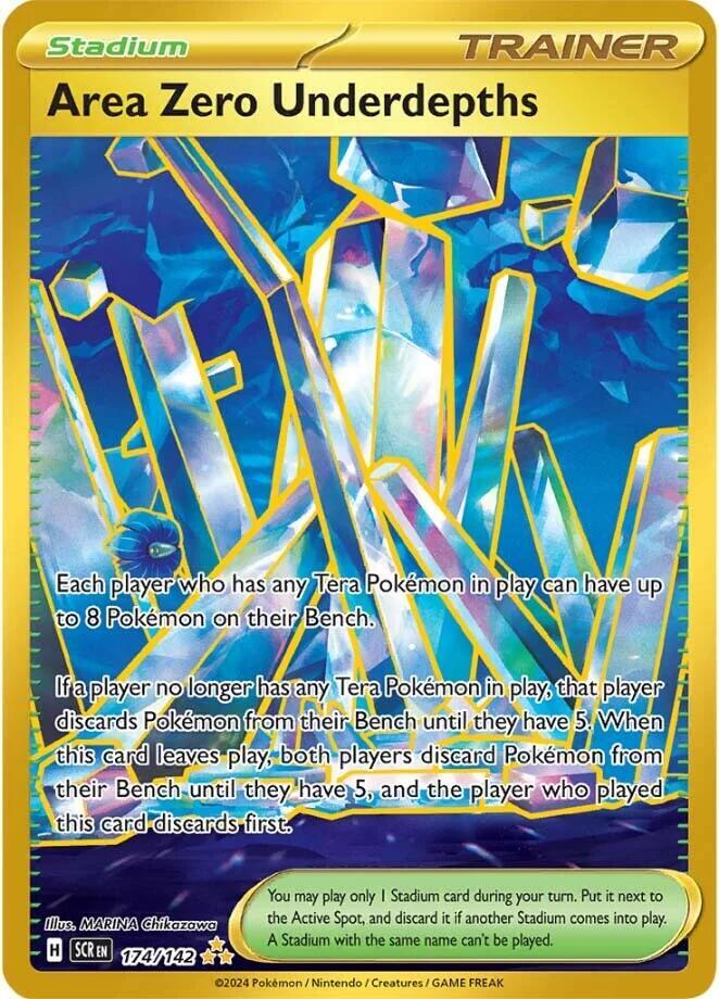Area Zero Underdepths - 174/142-SV07: Stellar Crown-Hyper Rare-Holofoil