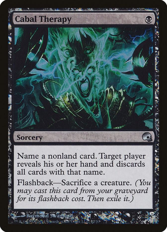 Cabal Therapy-Premium Deck Series: Graveborn-U-Foil