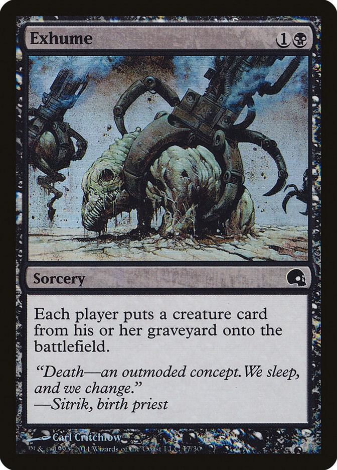 Exhume-Premium Deck Series: Graveborn-C-Foil