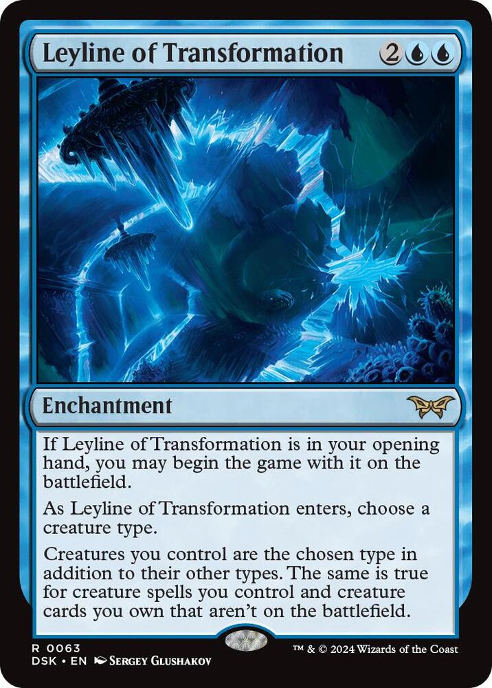 Leyline of Transformation-Duskmourn: House of Horror-R-Normal