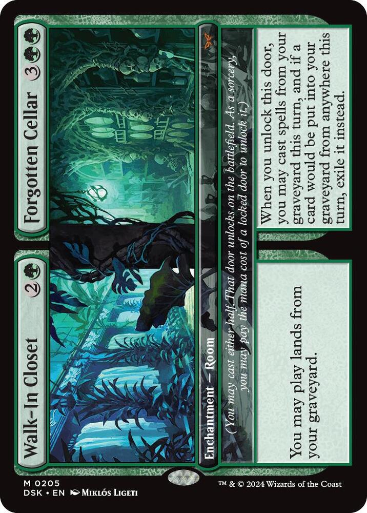 Walk-In Closet // Forgotten Cellar-Duskmourn: House of Horror-M-Normal
