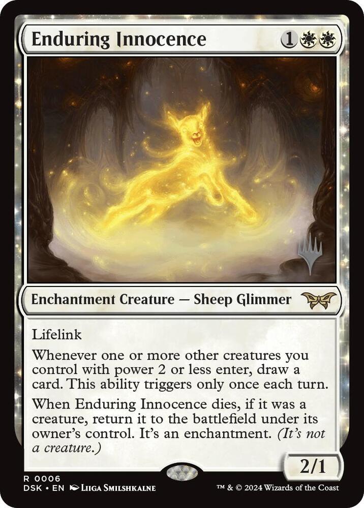Enduring Innocence-Promo Pack: Duskmourn: House of Horror-R-Foil