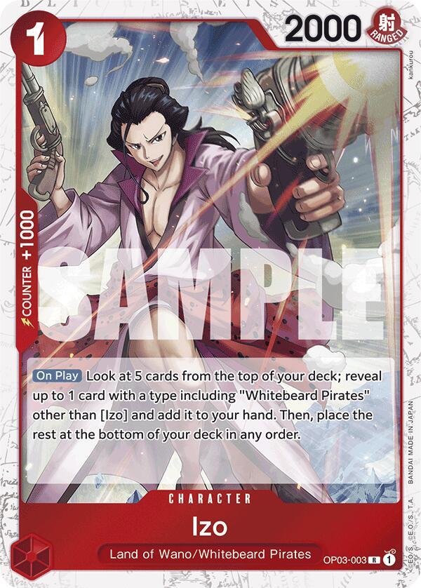 Izo (OP03-003) (Jolly Roger Foil)-Premium Booster -The Best--R-Foil