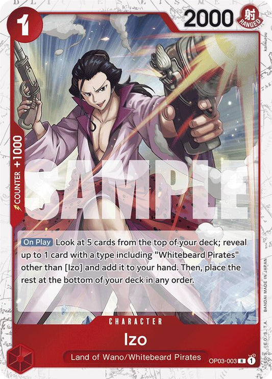 Izo (OP03-003) (Jolly Roger Foil)-Premium Booster -The Best--R-Foil