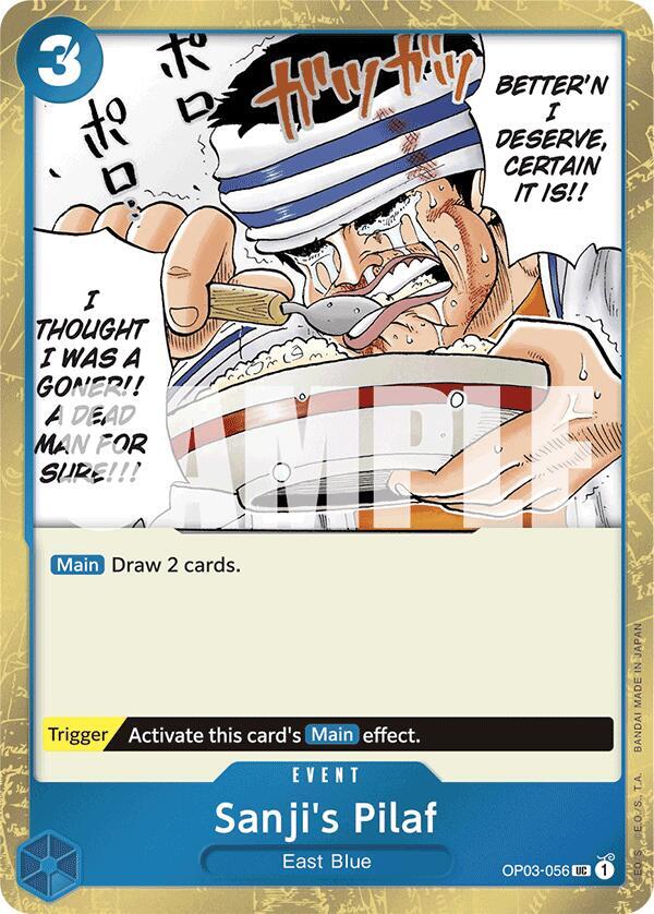 Sanji's Pilaf (Jolly Roger Foil)-Premium Booster -The Best--UC-Foil