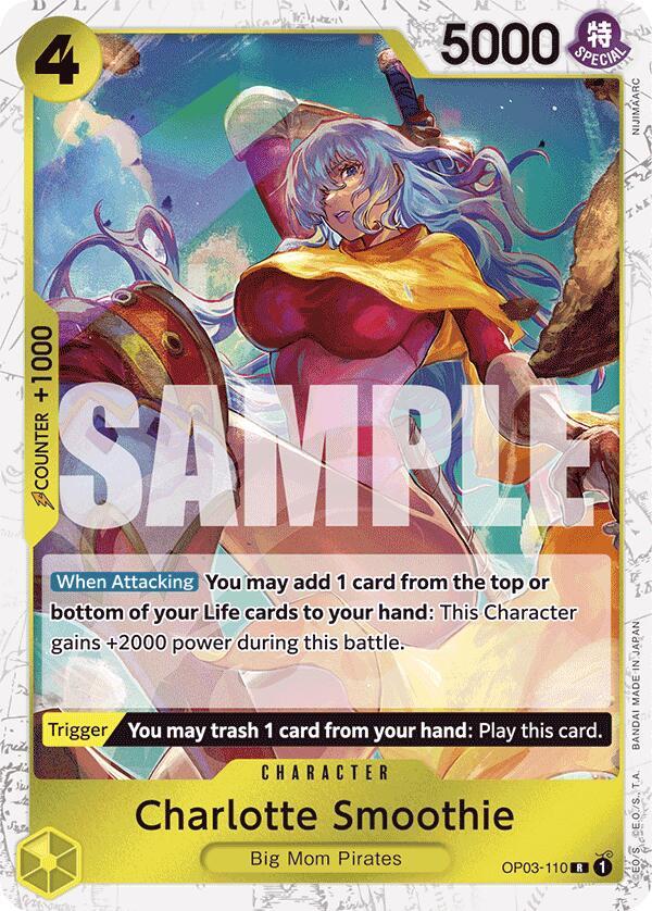 Charlotte Smoothie (Jolly Roger Foil)-Premium Booster -The Best--R-Foil
