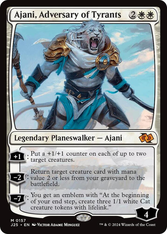Ajani, Adversary of Tyrants-Foundations Jumpstart-M-Normal