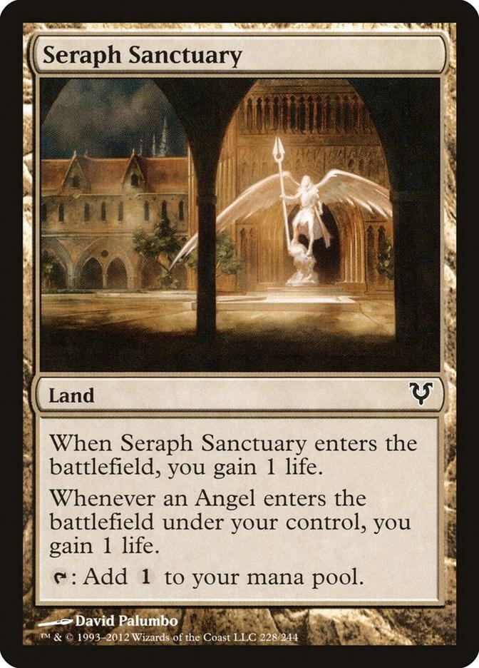 Seraph Sanctuary-Avacyn Restored-C-Normal