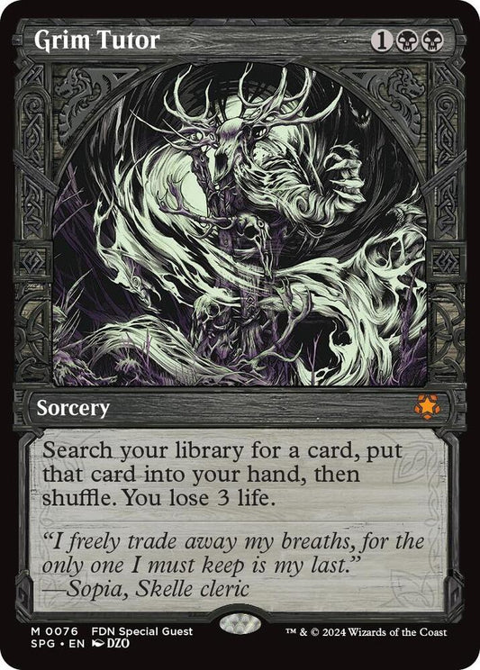 Grim Tutor (Showcase)